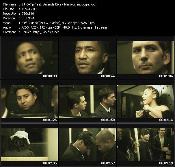 Q-Tip Feat. Amanda Diva video ”Manwomanboogie” from dvd ”Rock America Urban March 2009”