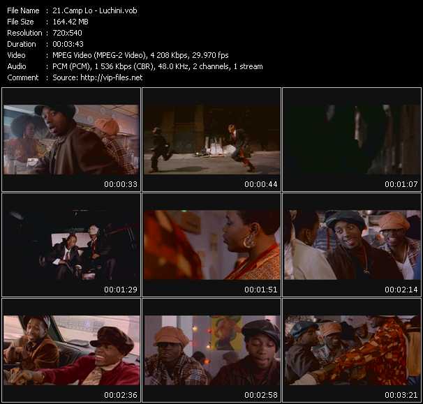 Camp Lo video ”Luchini” from dvd ”Screenplay VJ-Pro Classic Vision New Skool Vol.2 April 2009”