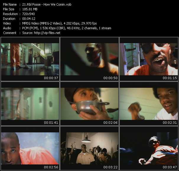 Download Music Video: Rbl Posse - How We Comin 