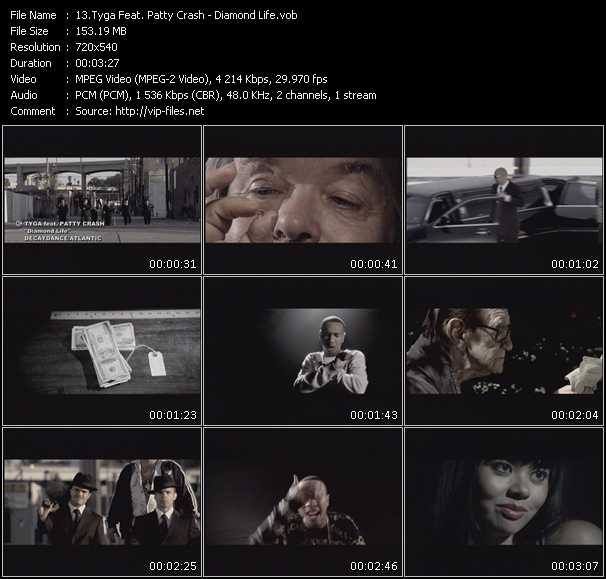 Tyga Feat. Patty Crash video ”Diamond Life” from dvd ”Screenplay VJ-Pro Urban Vision February 2009”
