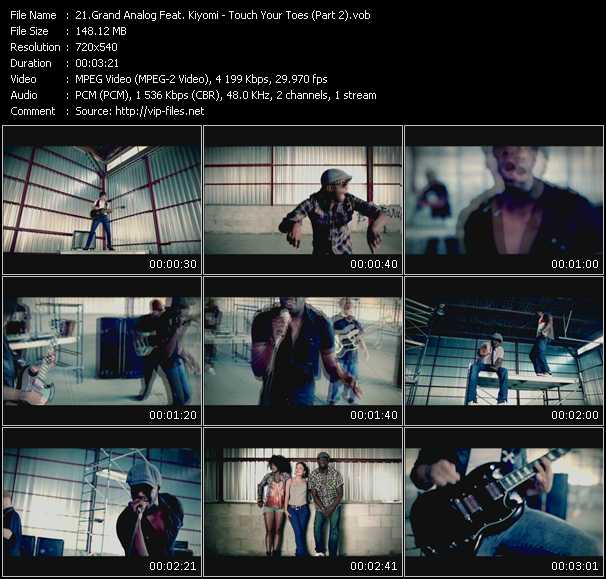 Grand Analog Feat. Kiyomi video ”Touch Your Toes (Part 2)” from dvd ”Screenplay VJ-Pro Urban Vision February 2009”