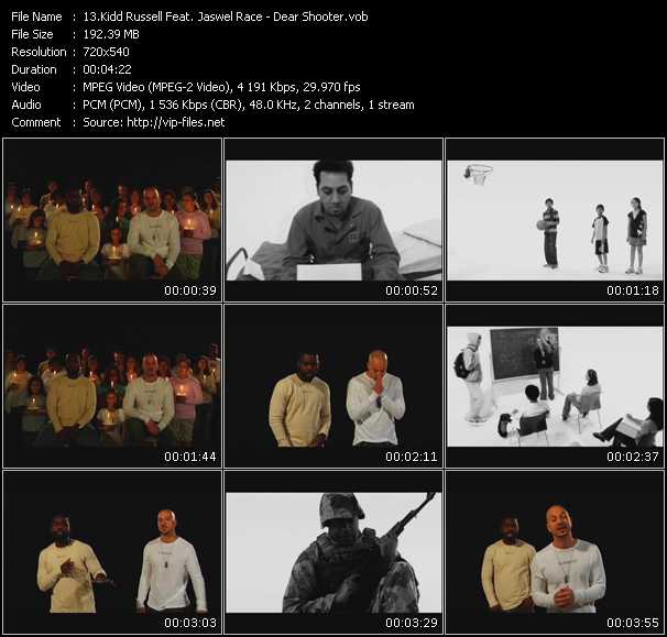 Download Music Video: Kidd Russell Feat. Jaswel Race - Dear Shooter 