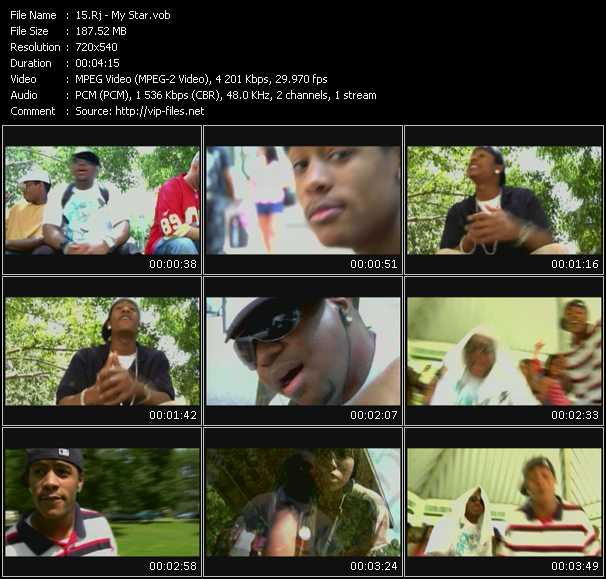 Rj video ”My Star” from dvd ”Screenplay VJ-Pro Urban Vision March 2009”