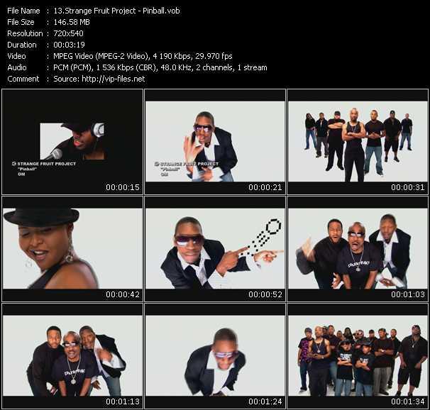 Strange Fruit Project video ”Pinball” from dvd ”Screenplay VJ-Pro Urban Vision April 2009”