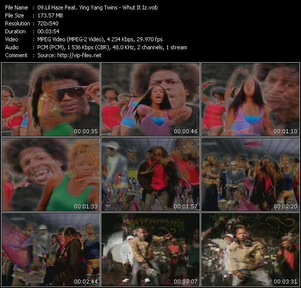 Lil' Haze Feat. Ying Yang Twins video ”Whut It Iz” from dvd ”Screenplay VJ-Pro Urban Vision May 2008”