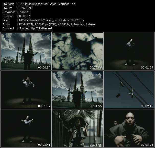 Glasses Malone Feat. Akon video ”Certified” from dvd ”Screenplay VJ-Pro Urban Vision May 2008”