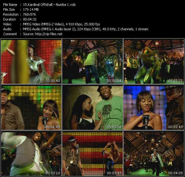 Kardinal Offishall Feat. Keri Hilson video ”Numba 1 (Tide Is High)” from dvd ”The Video Pool UK January 2009”