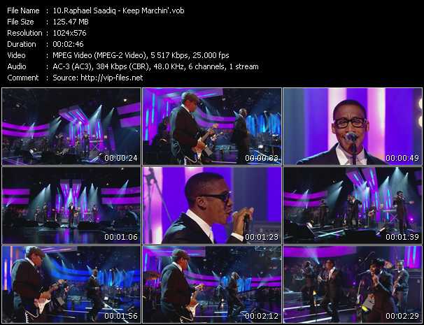 Raphael Saadiq video ”Keep Marchin' (From "Later With Jools Holland")” from dvd ”Later... With Jools Holland. S34E04”