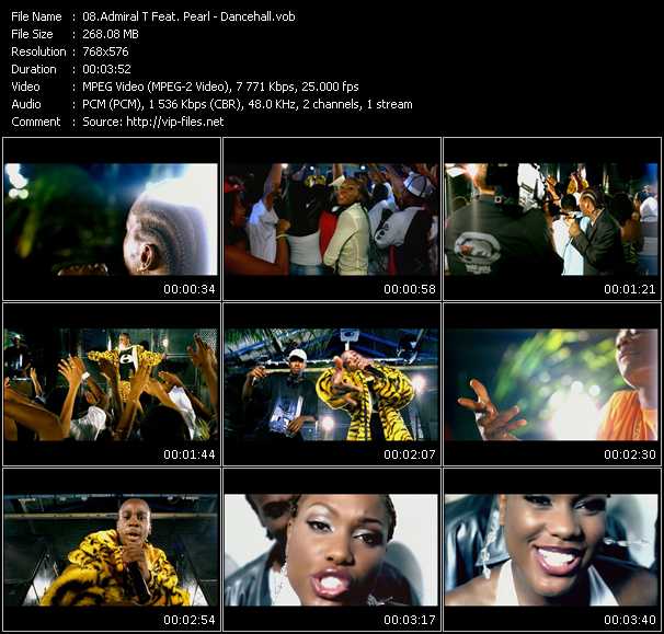 Admiral T Feat. Pearl video ”Dancehall” from dvd ”MixMash Reggae Vol.1”