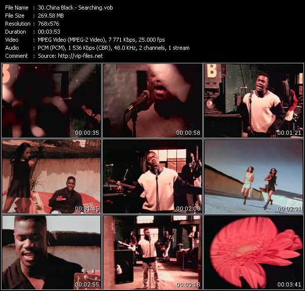 China Black video ”Searching” from dvd ”MixMash Reggae Vol.1”