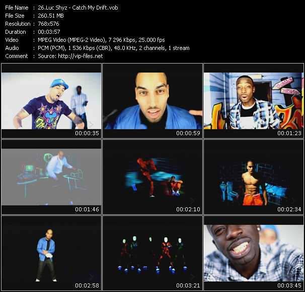 Luc Skyz Feat. Raptor video ”Catch My Drift” from dvd ”MixMash Urban September 2009”