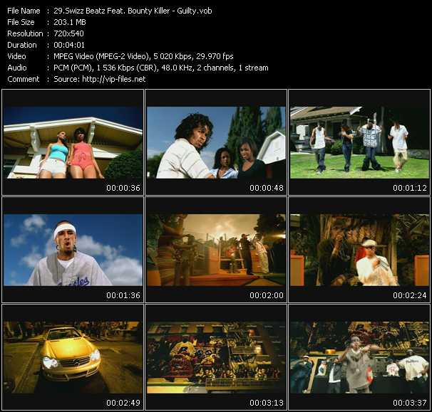Swizz Beatz Feat. Bounty Killer video ”Guilty” from dvd ”Canada Hot Video August 2002”