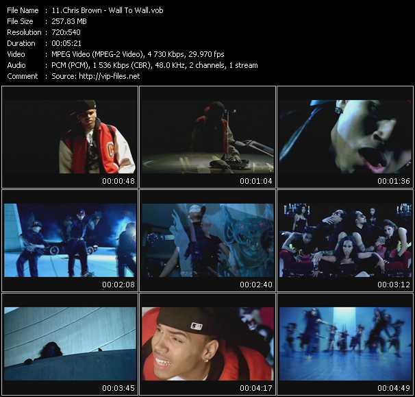 Chris Brown video ”Wall To Wall” from dvd ”Express Video July 2007 Week 3”