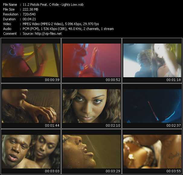 2 Pistols Feat. C-Ride video ”Lights Low” from dvd ”Express Video June 2009 Week 5”