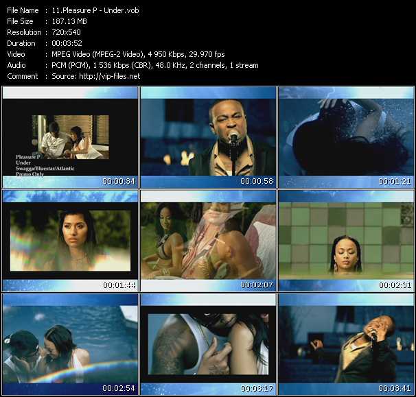 Pleasure P video ”Under” from dvd ”Express Video July 2009 Week 4”