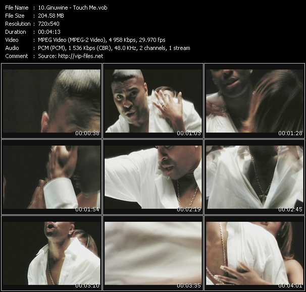 Ginuwine video ”Touch Me” from dvd ”Express Video August 2009 Week 4”