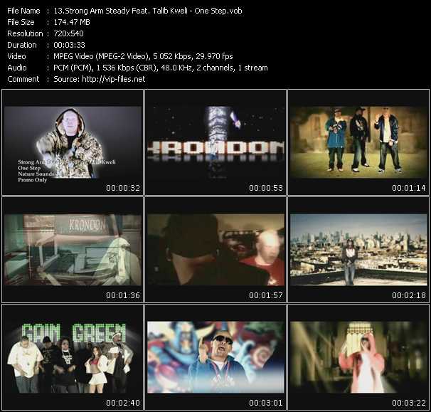 Strong Arm Steady Feat. Talib Kweli video ”One Step” from dvd ”Express Video October 2007 Week 1”
