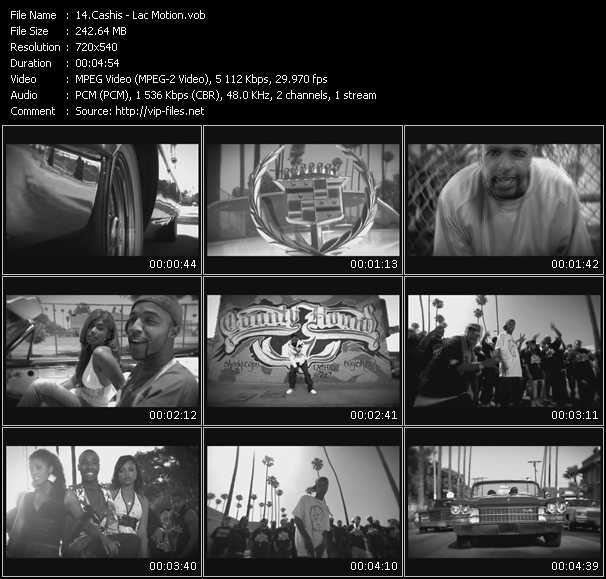Cashis video ”Lac Motion” from dvd ”Express Video October 2007 Week 2”