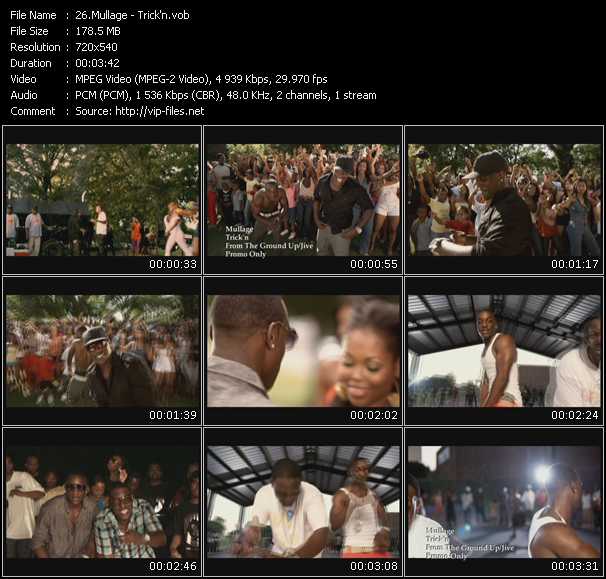 Mullage video ”Trick'n” from dvd ”Hot Video October 2009”