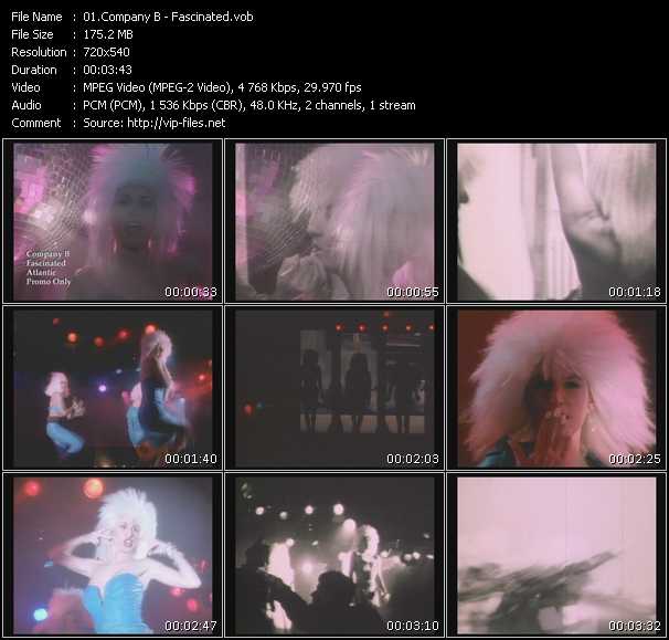 Company B video ”Fascinated” from dvd ”Old Skool Vol.5”