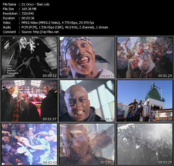 Onyx video ”Slam” from dvd ”Old Skool Vol.5”