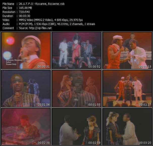 U.T.F.O. video ”Roxanne, Roxanne” from dvd ”Old Skool Vol.5”