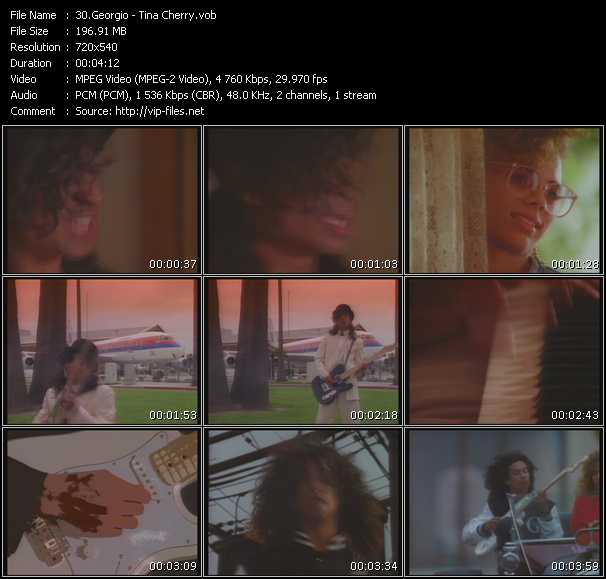 Georgio video ”Tina Cherry” from dvd ”Old Skool Vol.5”