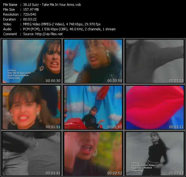 Lil' Suzy video ”Take Me In Your Arms” from dvd ”Old Skool Vol.5”