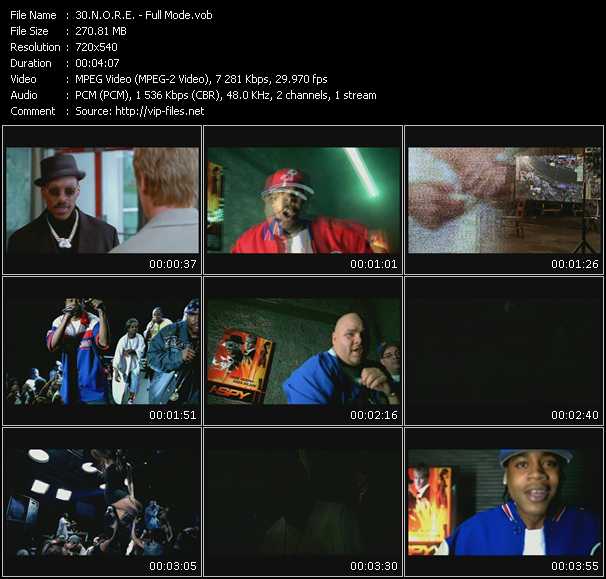 N.O.R.E. video ”Full Mode” from dvd ”Urban Video April 2003”