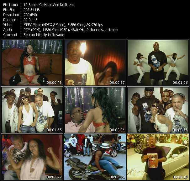 Bedo video ”Go Head And Do It” from dvd ”Urban Video May 2005”