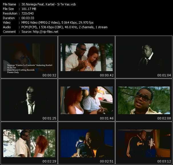 Noriega Feat. Kartiel video ”Si Te Vas” from dvd ”Urban Video May 2005”