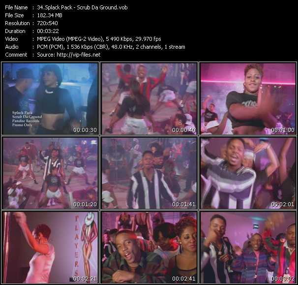 Splack Pack video ”Scrub Da Ground” from dvd ”Urban Video May 2005”