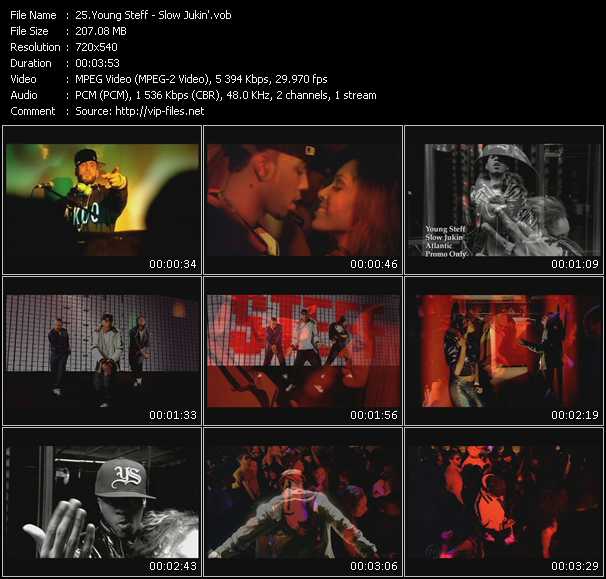 Young Steff video ”Slow Jukin'” from dvd ”Urban Video May 2009”