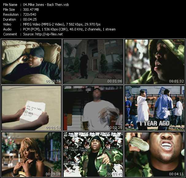Mike Jones video ”Back Then” from dvd ”Urban Video June 2005”