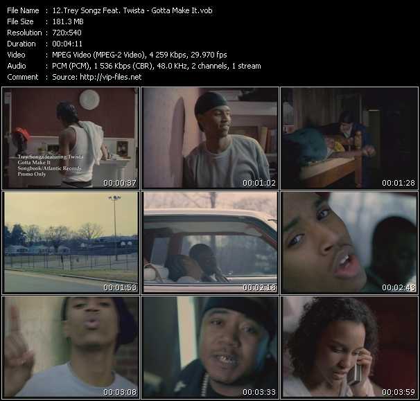 Trey Songz Feat. Twista video ”Gotta Make It” from dvd ”Urban Video June 2005”