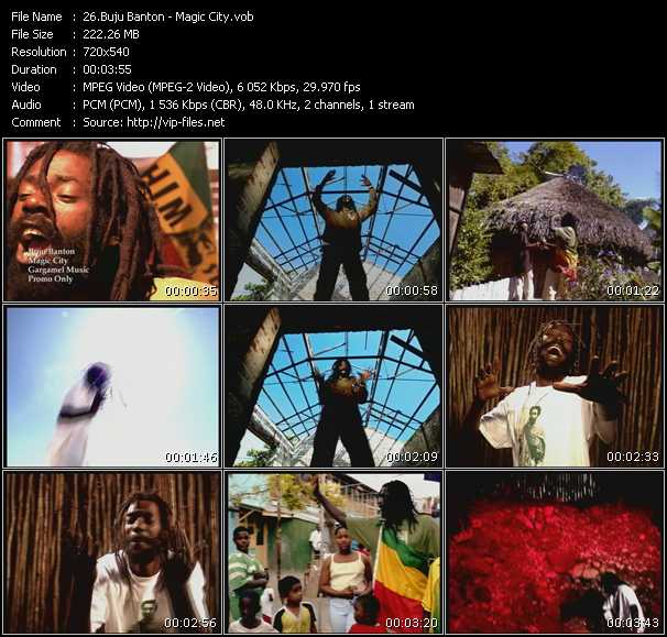 Buju Banton video ”Magic City” from dvd ”Urban Video June 2005”