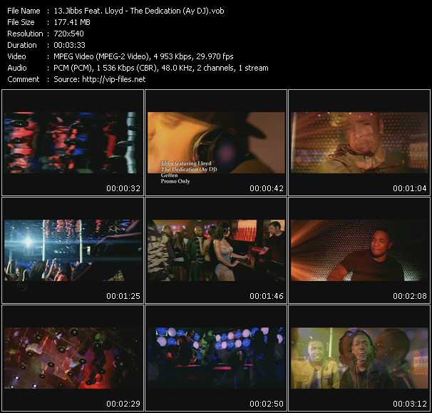 Download Music Video: Jibbs Feat. Lloyd - The Dedication (Ay DJ) 