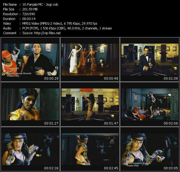 Panjabi MC video ”Jogi” from dvd ”Urban Video August 2003”
