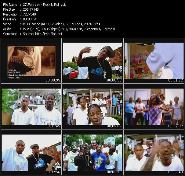 Fam Lay video ”Rock N Roll” from dvd ”Urban Video August 2003”