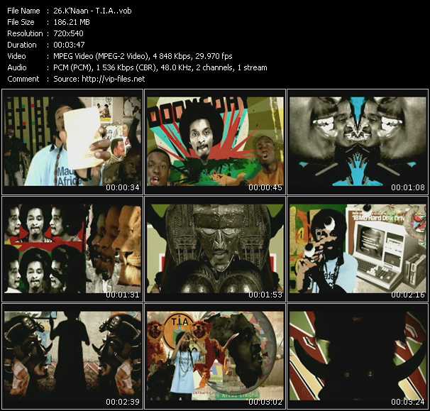 K'Naan video ”T.I.A.” from dvd ”Urban Video August 2009”