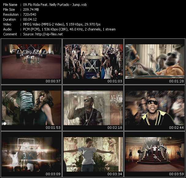 Flo Rida Feat. Nelly Furtado video ”Jump” from dvd ”Urban Video September 2009”