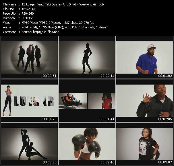 Luegar Feat. Tabi Bonney And Shydi video ”Weekend Girl” from dvd ”Screenplay VJ-Pro Urban Vision July 2009”