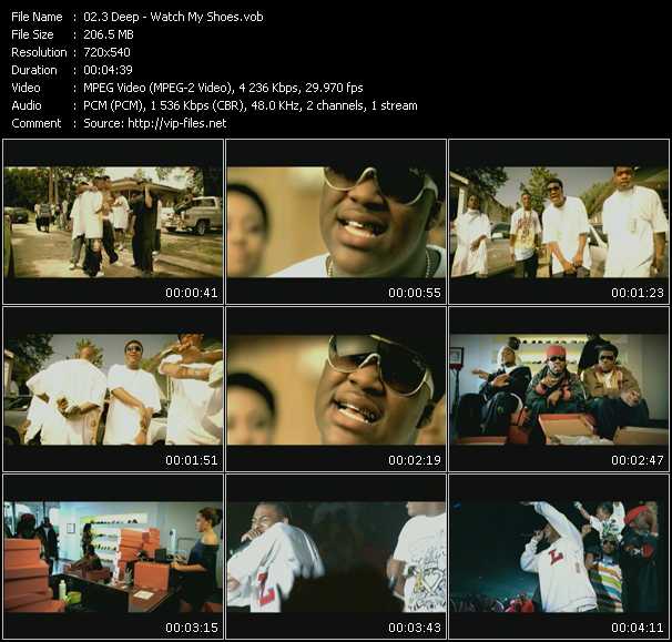 3 Deep video ”Watch My Shoes” from dvd ”Screenplay VJ-Pro Urban Vision January 2008”