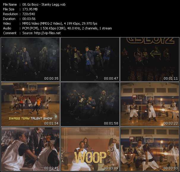 GS Boyz (G-Spot Boyz) video ”Stanky Legg” from dvd ”Screenplay VJ-Pro Urban Vision May 2009”