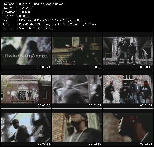 Grafh video ”Bring The Goons Out” from dvd ”Screenplay VJ-Pro Urban Vision June 2009”