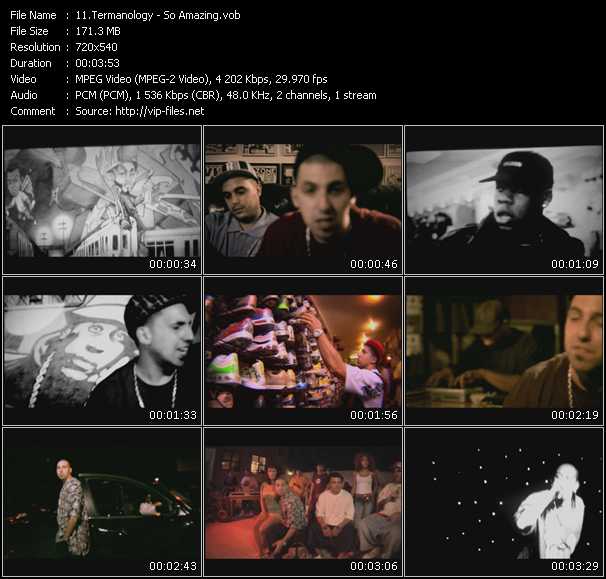 Termanology video ”So Amazing” from dvd ”Screenplay VJ-Pro Urban Vision June 2009”