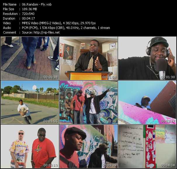 Random video ”Fly” from dvd ”Screenplay VJ-Pro Urban Vision September 2009”