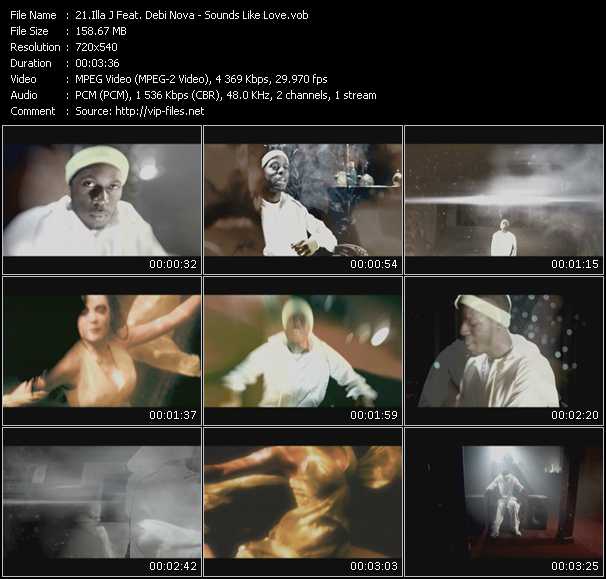 Illa J Feat. Debi Nova video ”Sounds Like Love” from dvd ”Screenplay VJ-Pro Urban Vision September 2009”