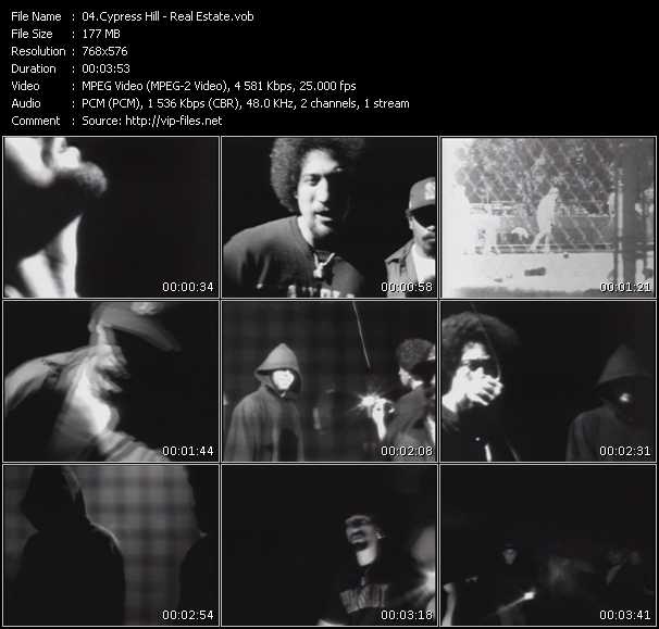 Cypress Hill video ”Real Estate” from dvd ”Cypress Hill. The Ultimate Video Collection”