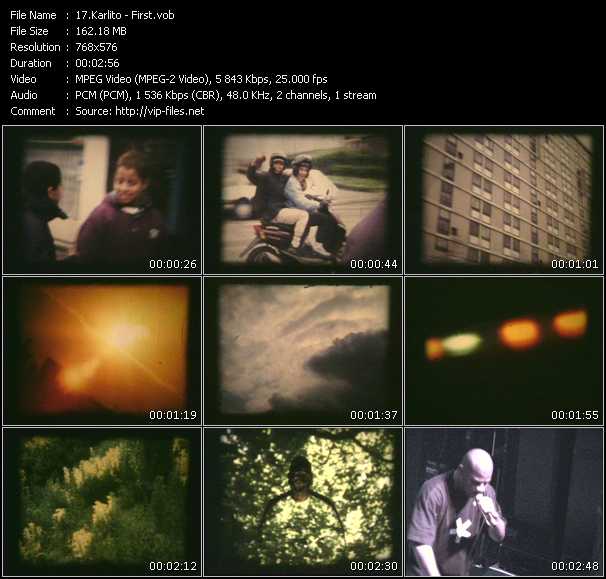 Karlito video ”First” from dvd ”Clap. L'indispensable Des Clips De Rap Francais Indes Vol.1”